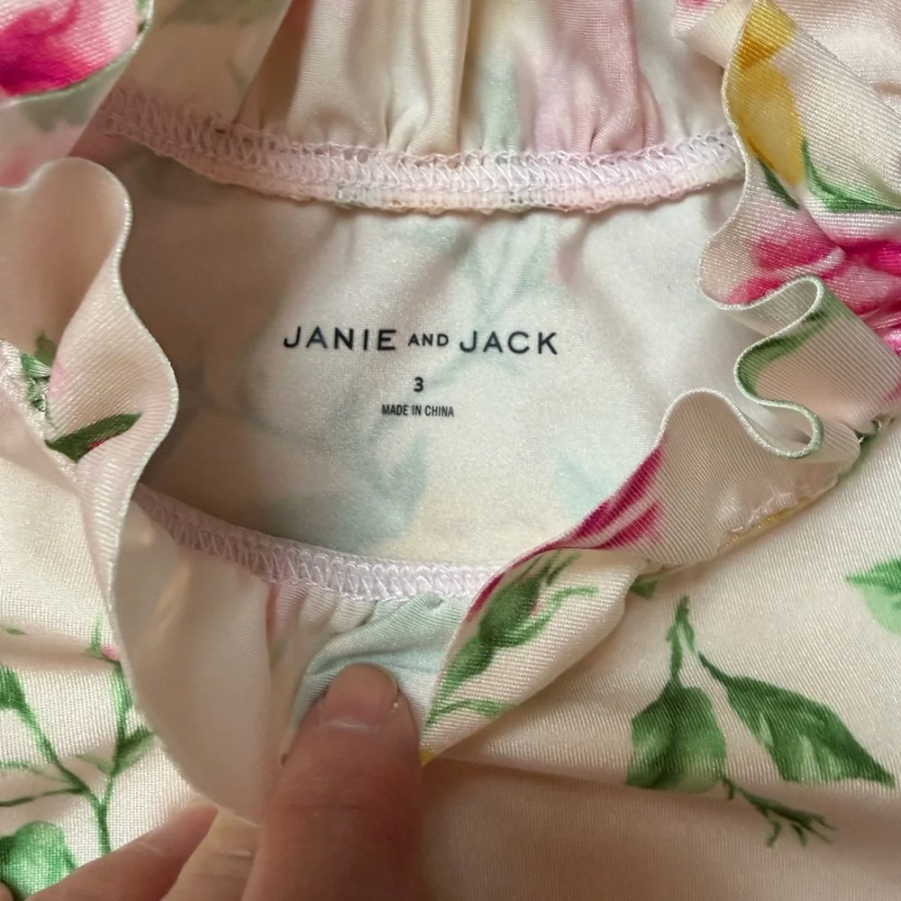JANIE AND JACK Floral Kids Swim Set